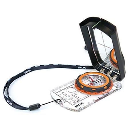 Silva Silva 544927 Ranger 2.0 Mirror Compass; Orange 544927